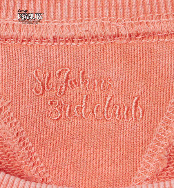 BEAUTY&YOUTH UNITED ARROWS「【別注】＜ST.JHONES 3RD CLUB＞PEANUTS プリント スウェット プルオーバー」|スウェット・ジャージ|