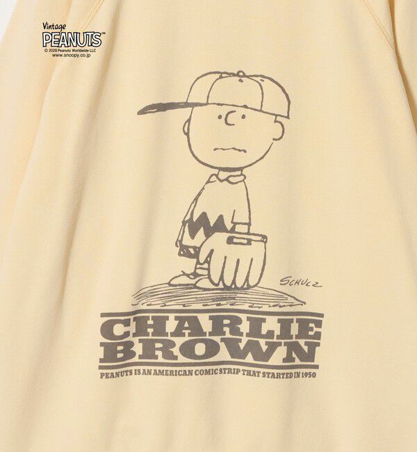BEAUTY&YOUTH UNITED ARROWS「【別注】＜ST.JHONES 3RD CLUB＞PEANUTS プリント スウェット プルオーバー」|スウェット・ジャージ|
