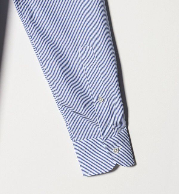 UNITED ARROWS「イージーケア AG キャンディストライプ セミワイドカラーシャツ -抗菌防臭-」|シャツ・ブラウス|