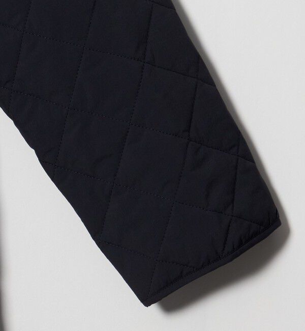 UNITED ARROWS「キルティング ステンカラー ミドルコート」|ステンカラーコート|