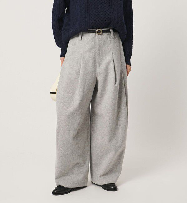 UNITED ARROWS「シャギー バレルパンツ」|その他|LT.GRAY