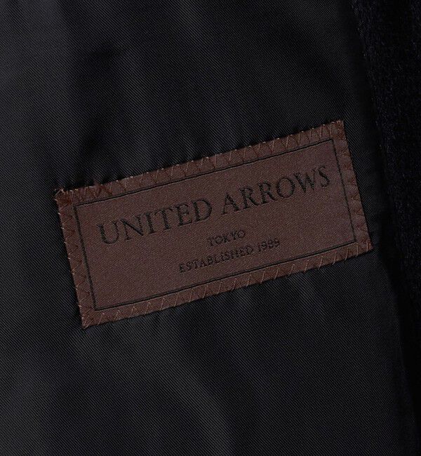 UNITED ARROWS「ウール/カシミヤ ビーバー シングル 3ボタン チェスターコート」|チェスターコート|