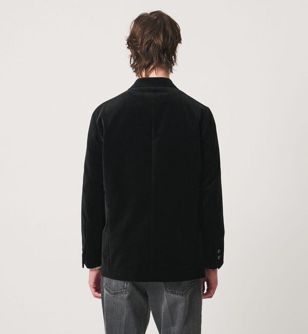 UNITED ARROWS「ベルベット オーディナリー ダブル 4ボタン テーラードジャケット」|テーラードジャケット|