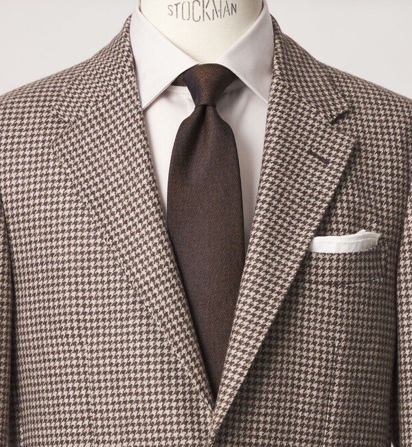 UNITED ARROWS green label relaxing「GLR JAPAN VINTAGE 8.0cm ソリッド ネクタイ」|ネクタイ・蝶ネクタイ|DK.BROWN