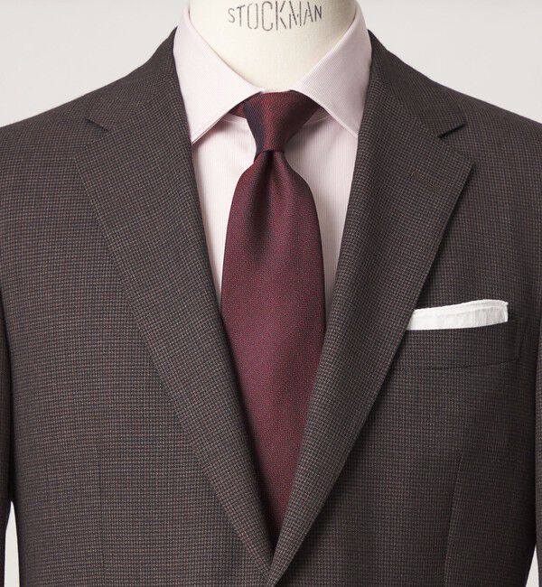 UNITED ARROWS green label relaxing「GLR JAPAN VINTAGE 8.0cm ソリッド ネクタイ」|ネクタイ・蝶ネクタイ|WINE