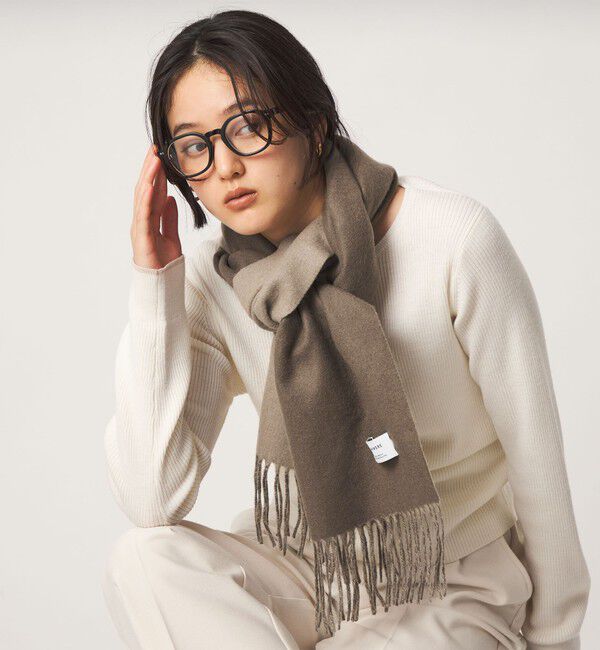UNITED ARROWS green label relaxing「カシミヤ リバーシブルマフラー」|ストール|