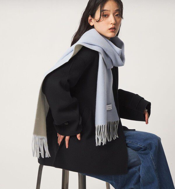 UNITED ARROWS green label relaxing「カシミヤ リバーシブルマフラー」|ストール|