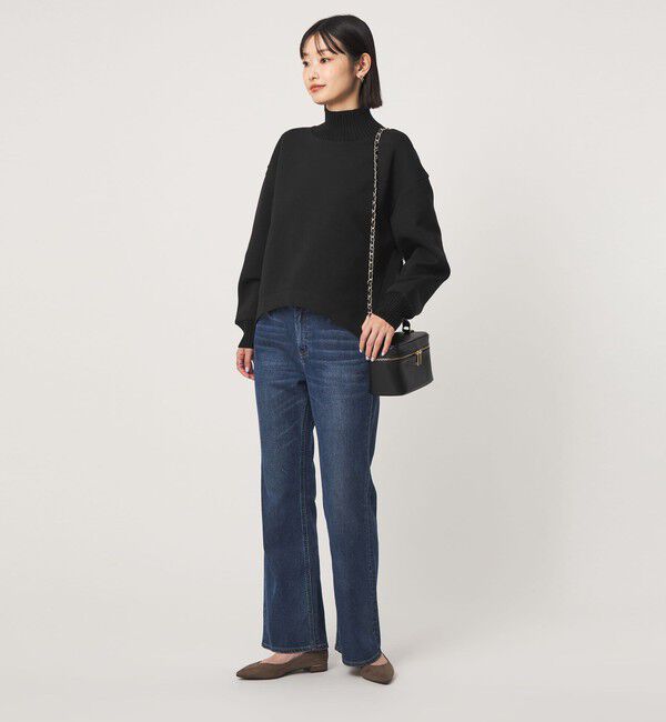 UNITED ARROWS green label relaxing「［size SHORTあり］ダンボール リブ タートルネック プルオーバー」|Tシャツ・カットソー|