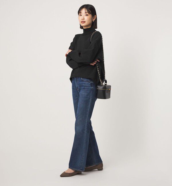 UNITED ARROWS green label relaxing「［size SHORTあり］ダンボール リブ タートルネック プルオーバー」|Tシャツ・カットソー|