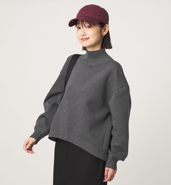 UNITED ARROWS green label relaxing「［size SHORTあり］ダンボール リブ タートルネック プルオーバー」|Tシャツ・カットソー|
