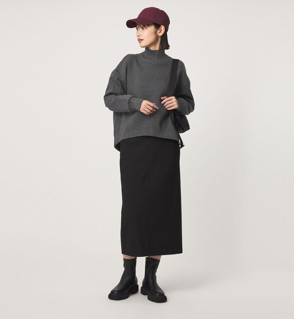 UNITED ARROWS green label relaxing「［size SHORTあり］ダンボール リブ タートルネック プルオーバー」|Tシャツ・カットソー|