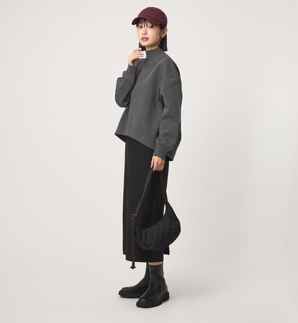 UNITED ARROWS green label relaxing「［size SHORTあり］ダンボール リブ タートルネック プルオーバー」|Tシャツ・カットソー|