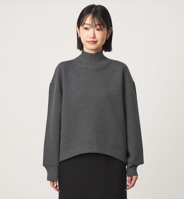 UNITED ARROWS green label relaxing「［size SHORTあり］ダンボール リブ タートルネック プルオーバー」|Tシャツ・カットソー|
