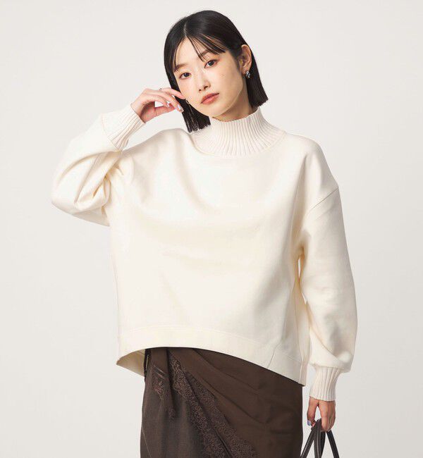 UNITED ARROWS green label relaxing「［size SHORTあり］ダンボール リブ タートルネック プルオーバー」|Tシャツ・カットソー|