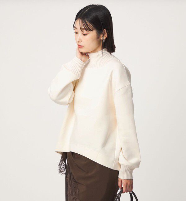 UNITED ARROWS green label relaxing「［size SHORTあり］ダンボール リブ タートルネック プルオーバー」|Tシャツ・カットソー|
