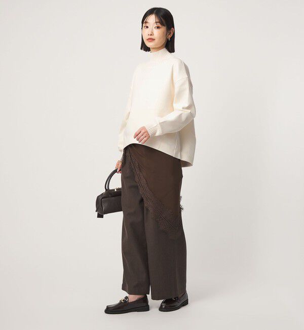 UNITED ARROWS green label relaxing「［size SHORTあり］ダンボール リブ タートルネック プルオーバー」|Tシャツ・カットソー|