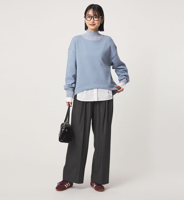 UNITED ARROWS green label relaxing「［size SHORTあり］ダンボール リブ タートルネック プルオーバー」|Tシャツ・カットソー|