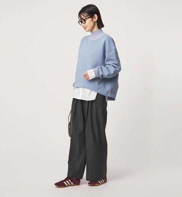 UNITED ARROWS green label relaxing「［size SHORTあり］ダンボール リブ タートルネック プルオーバー」|Tシャツ・カットソー|