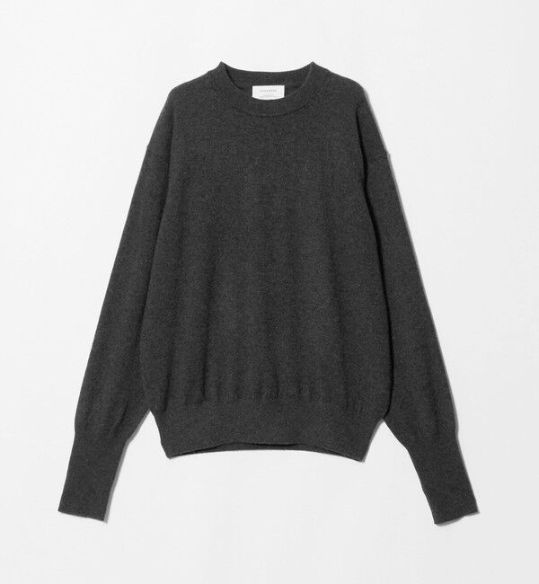 UNITED ARROWS green label relaxing「FINE BASIC カシミヤ クルーネック ニット」|ニット・セーター|
