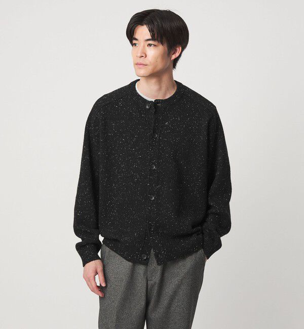UNITED ARROWS green label relaxing「ウール ナイロン カラーネップ カーディガン」|カーディガン|