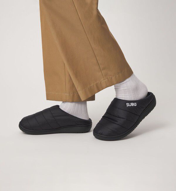 UNITED ARROWS green label relaxing「＜SUBU＞ORIGINALS F-LINE サンダル」|サンダル|BLACK