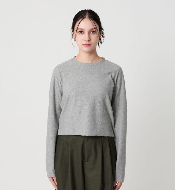 BEAUTY&YOUTH UNITED ARROWS「コットンポリエステル ラメロングスリーブカットソー」|Tシャツ・カットソー|