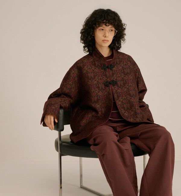 BEAUTY&YOUTH UNITED ARROWS「チャイナボタン ジャガード ブルゾン」|その他|