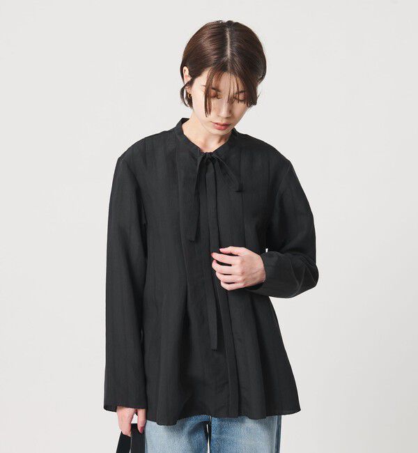 BEAUTY&YOUTH UNITED ARROWS「レーヨンポリエステル タイ タックシャツ」|シャツ・ブラウス|