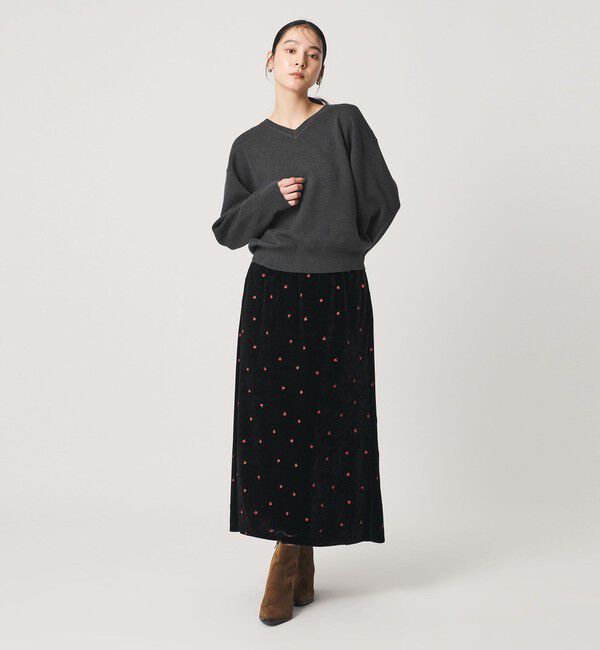 BEAUTY&YOUTH UNITED ARROWS「ソフトコットン Vネック スムース ニットプルオーバー ウォッシャブル」|ニット・セーター|