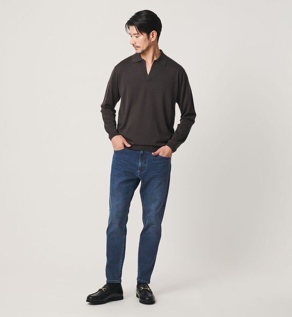 BEAUTY&YOUTH UNITED ARROWS「【WEB限定 WARDROBE SMART】NEWスキン デニム スキニーパンツ」|デニム|