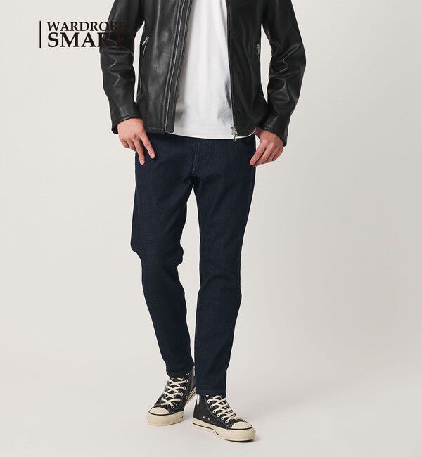 BEAUTY&YOUTH UNITED ARROWS「【WEB限定 WARDROBE SMART】NEWスキン デニム スキニーパンツ」|デニム|NAVY