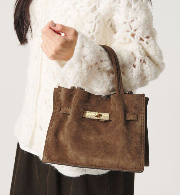 BEAUTY&YOUTH UNITED ARROWS「＜VIOLAd&rsquo;ORO＞TRERO スエード トートバッグ S」|トートバッグ|