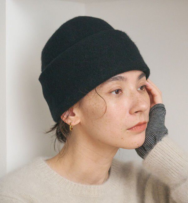 BEAUTY&YOUTH UNITED ARROWS「ソフト ロシア ハット」|ハット|BLACK