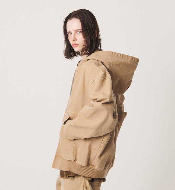 California General Store「＜Dickies &times; CGS.＞ダック フード ジャケット」|ブルゾン・スタジャン|