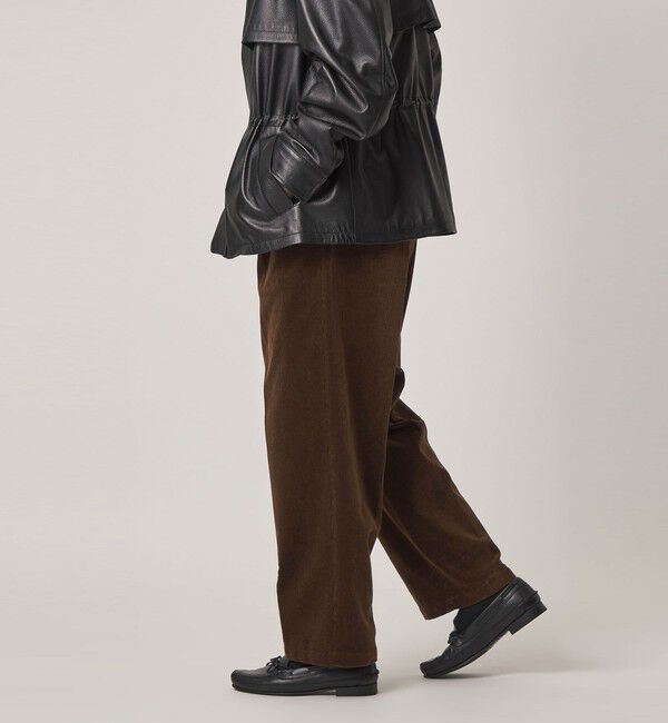 STEVEN ALAN「＜Steven Alan＞ 9W コーデュロイ イン ツープリーツ ドレス トラウザーズ II」|スラックス|