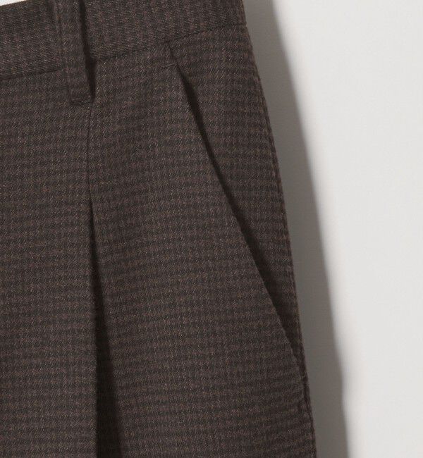 BEAUTY&YOUTH UNITED ARROWS「【WEB限定 Wardrobe DAILY MINIMAL】チェック バックゴム ワイドパンツ」|その他|