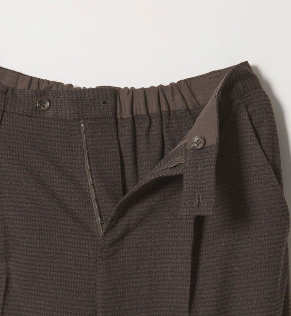 BEAUTY&YOUTH UNITED ARROWS「【WEB限定 Wardrobe DAILY MINIMAL】チェック バックゴム ワイドパンツ」|その他|