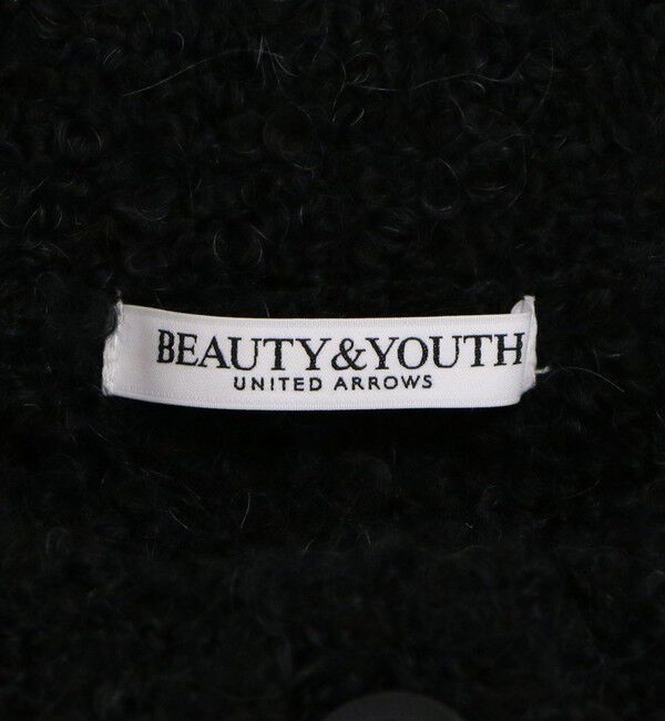 BEAUTY&YOUTH UNITED ARROWS「アルパカブレンド ブークレ ニットカーディガン」|カーディガン|
