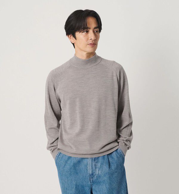 BEAUTY&YOUTH UNITED ARROWS「SUPER130 ウール タートルネック ニット ウォッシャブル」|ニット・セーター|