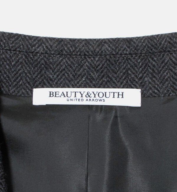 BEAUTY&YOUTH UNITED ARROWS「フラノ オーバーサイズ ジャケット」|テーラードジャケット|