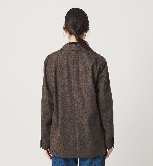 BEAUTY&YOUTH UNITED ARROWS「フラノ オーバーサイズ ジャケット」|テーラードジャケット|