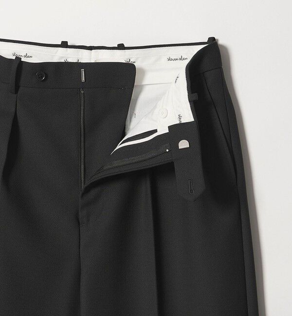 STEVEN ALAN「＜Steven Alan＞ ヴィンテージツイル インツープリーツ ドレス トラウザーズ II」|スラックス|