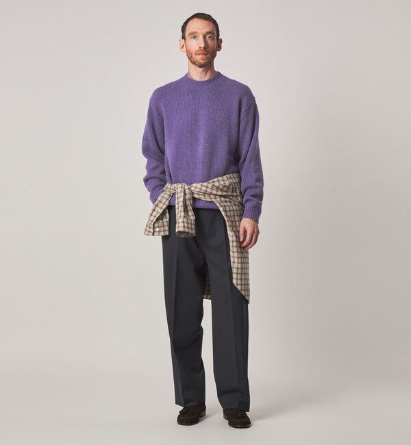 STEVEN ALAN「＜Steven Alan＞ ハミルトンラムズウール モックネック ニット」|ニット・セーター|