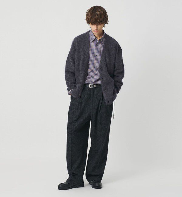 BEAUTY&YOUTH UNITED ARROWS「シャギー モヘヤ Vネック カーディガン」|カーディガン|