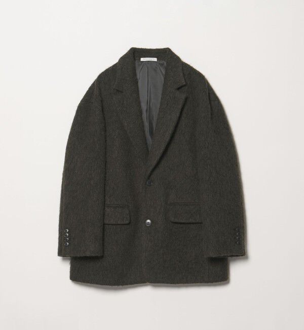 BEAUTY&YOUTH UNITED ARROWS「シャギー ビッグジャケット」|テーラードジャケット|DK.GRAY