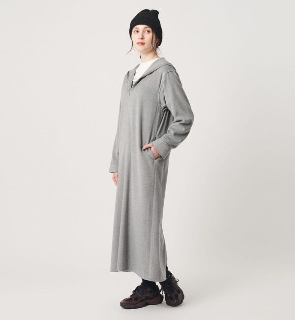 BEAUTY&YOUTH UNITED ARROWS「スキッパー フード ワンピース ウォッシャブル」|ワンピース|