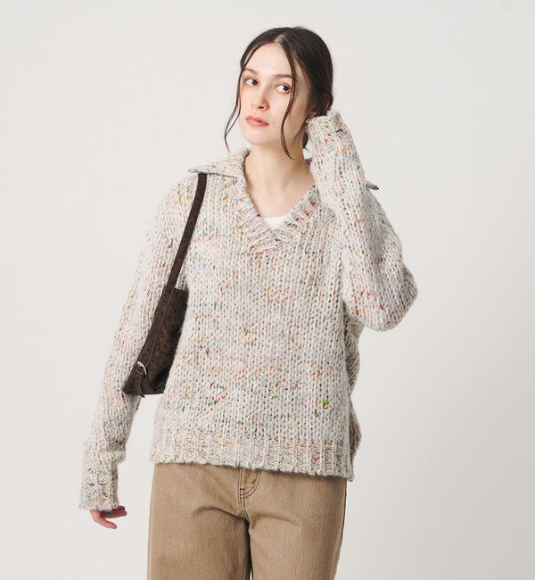BEAUTY&YOUTH UNITED ARROWS「【別注】＜TRICOTS JEAN MARC＞ポロニット」|ニット・セーター|
