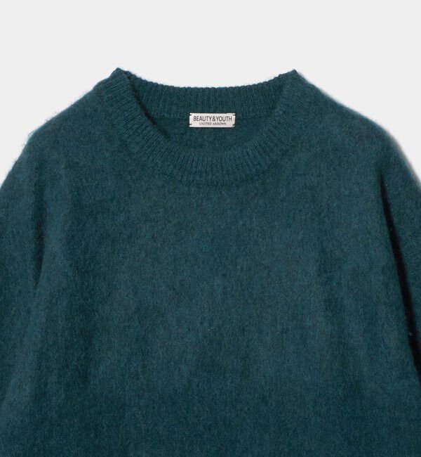 BEAUTY&YOUTH UNITED ARROWS「ブラッシュド ヤク クルーネック ニット」|ニット・セーター|