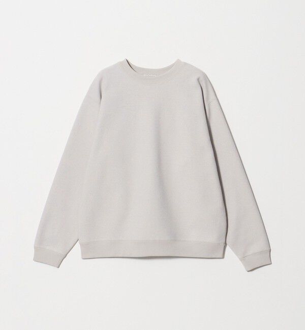 BEAUTY&YOUTH UNITED ARROWS「フリース ボンディング クルーネック スウェット」|Tシャツ・カットソー|LT.GRAY