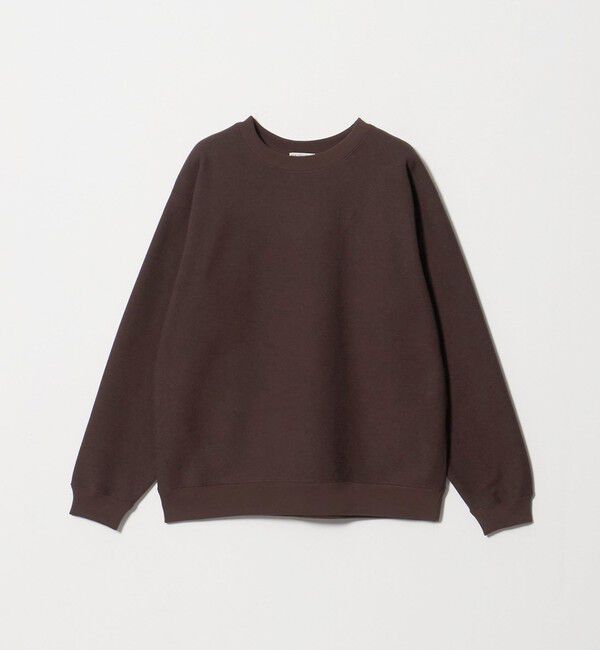 BEAUTY&YOUTH UNITED ARROWS「フリース ボンディング クルーネック スウェット」|Tシャツ・カットソー|DK.BROWN